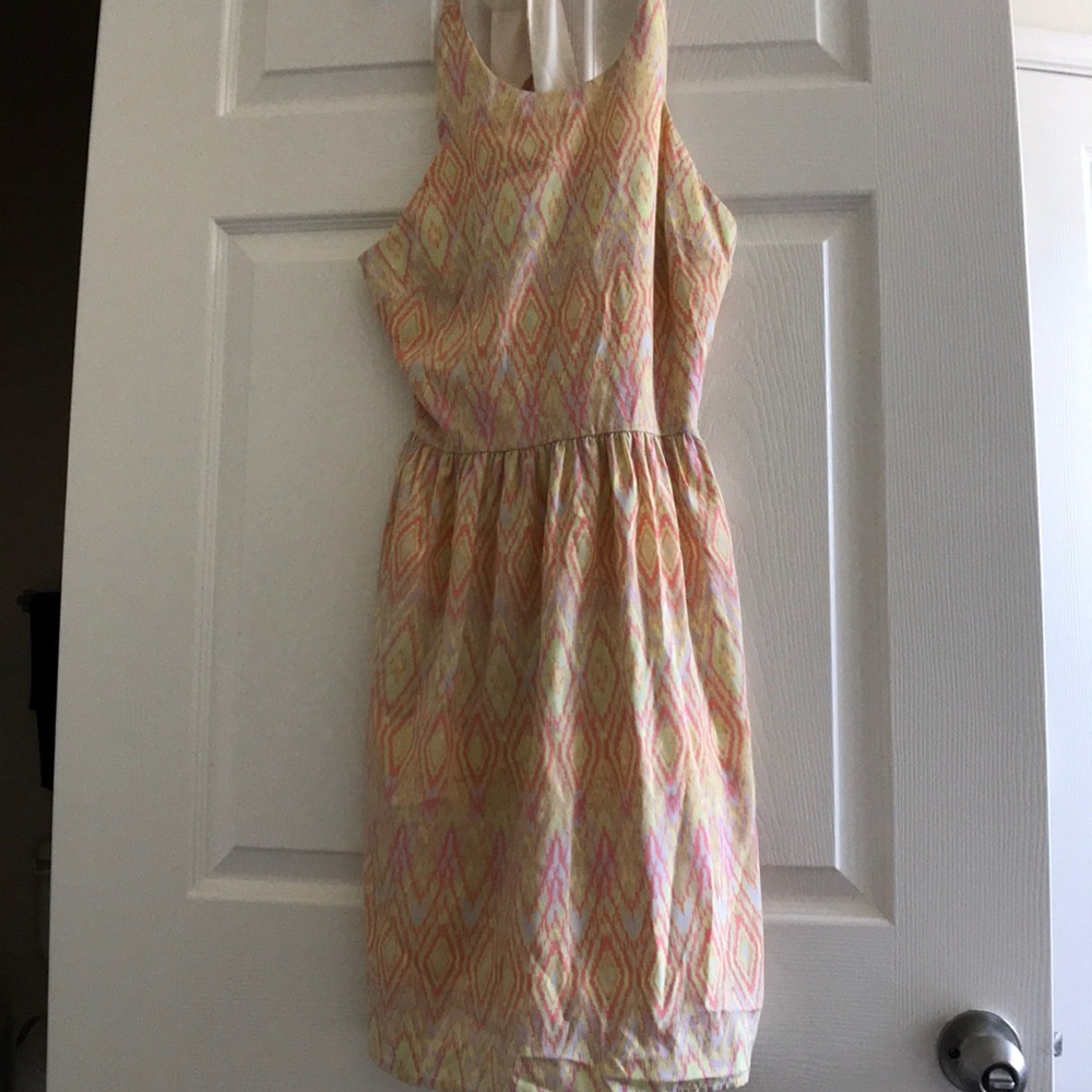 Chevron Print Dress